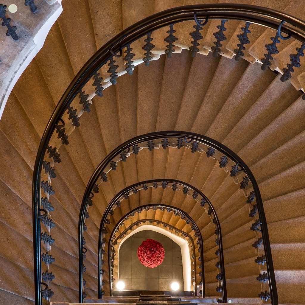 Falkensteiner Boutique Hotel Prague Exterior photo Spiral staircase